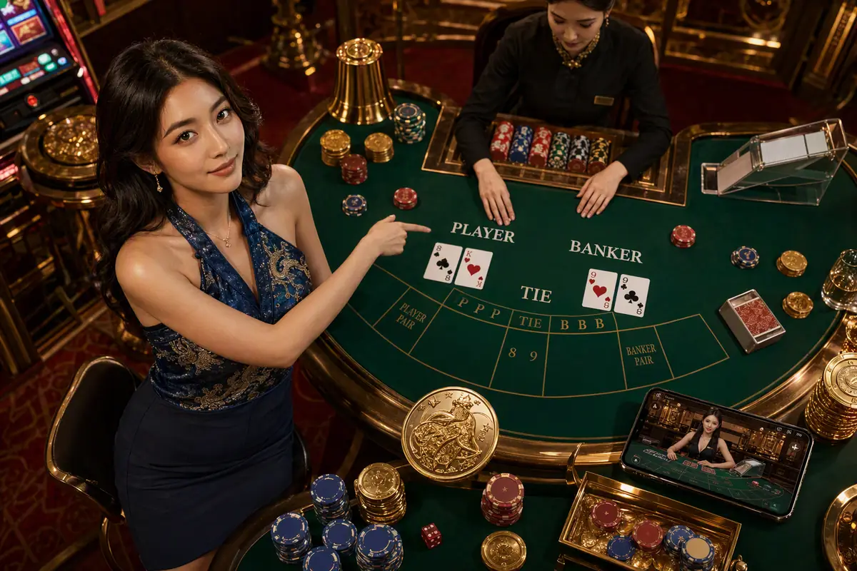 triton77 Casino suasana meja live dealer